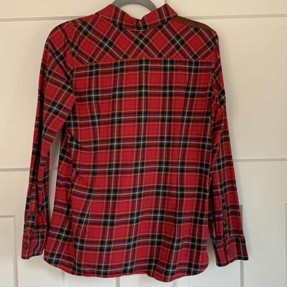 {Eddie Bauer} plaid button down - Picture 3 of 3